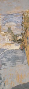 パリの通り（パネル2-6）、1908年頃 作： Edouard Vuillard